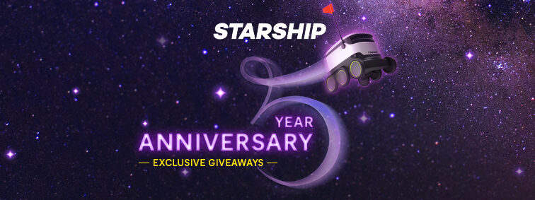Starship 5 year anniversary